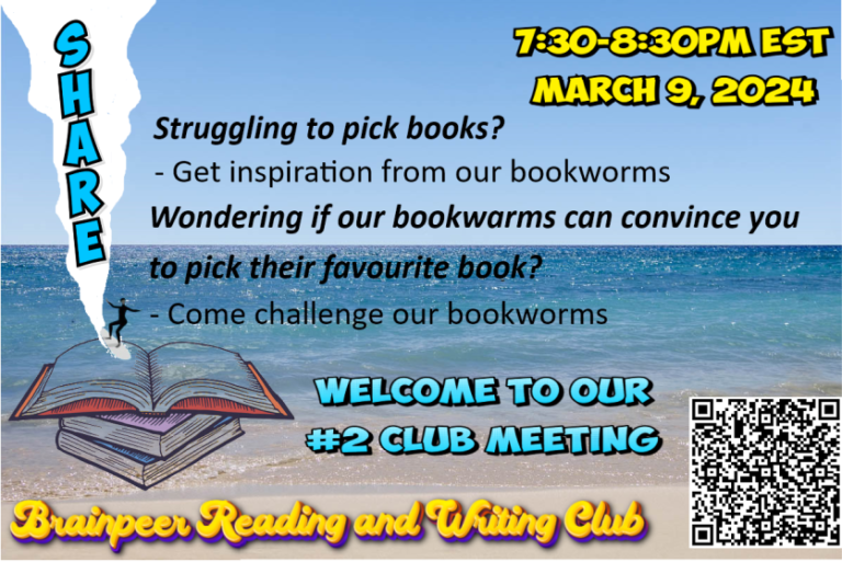 #2 Reading and Writing Club Meeting: Sharing Reading