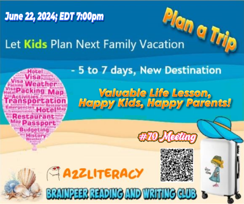 You are currently viewing #10 Children’s Club Meeting: Plan a Trip