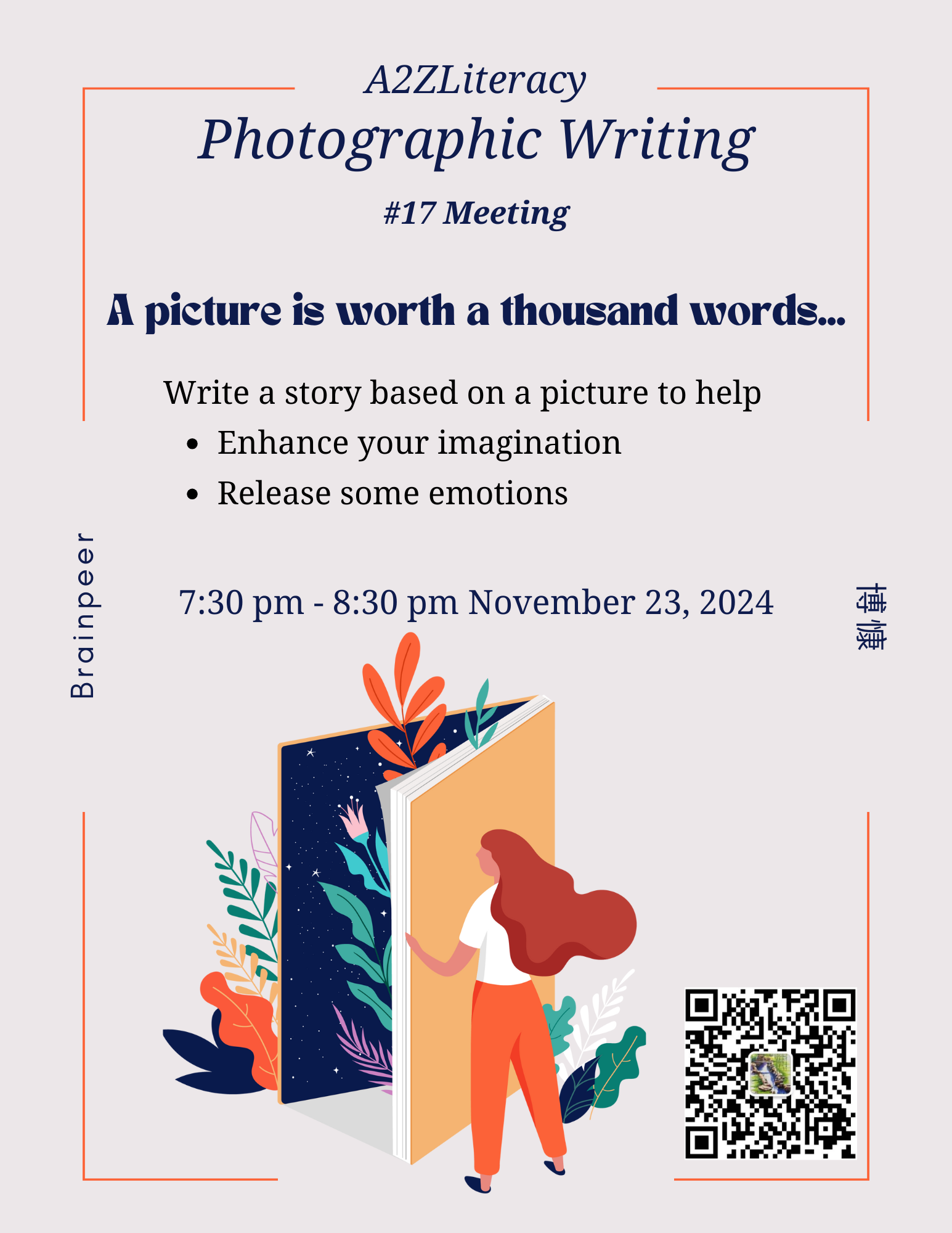 Read more about the article #17 – Reading and Writing Club Meeting: Photographic Writing
