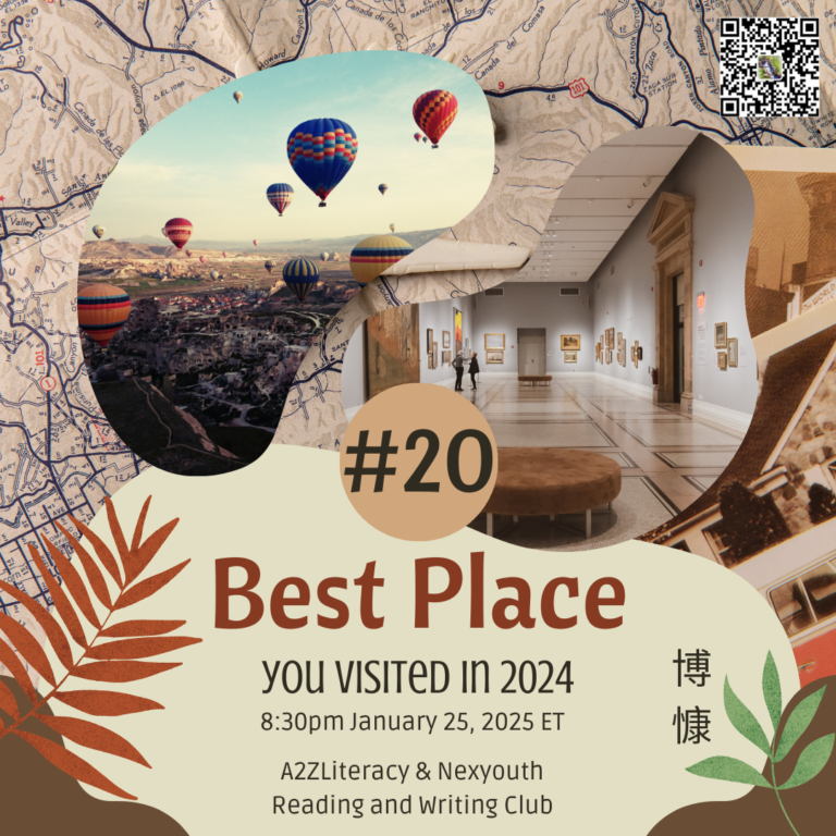 #20 – Reading and Writing Club Meeting: Foot Print