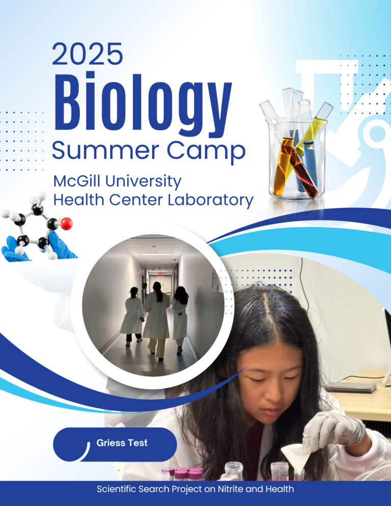 2025 McGill University Lab – Biology Summer Camp