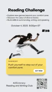 Read more about the article #28 – Reading and Writing Club Meeting: Reading Challenge