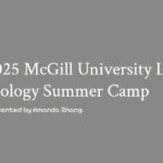2025 McGill University Lab Biology Summer Camp